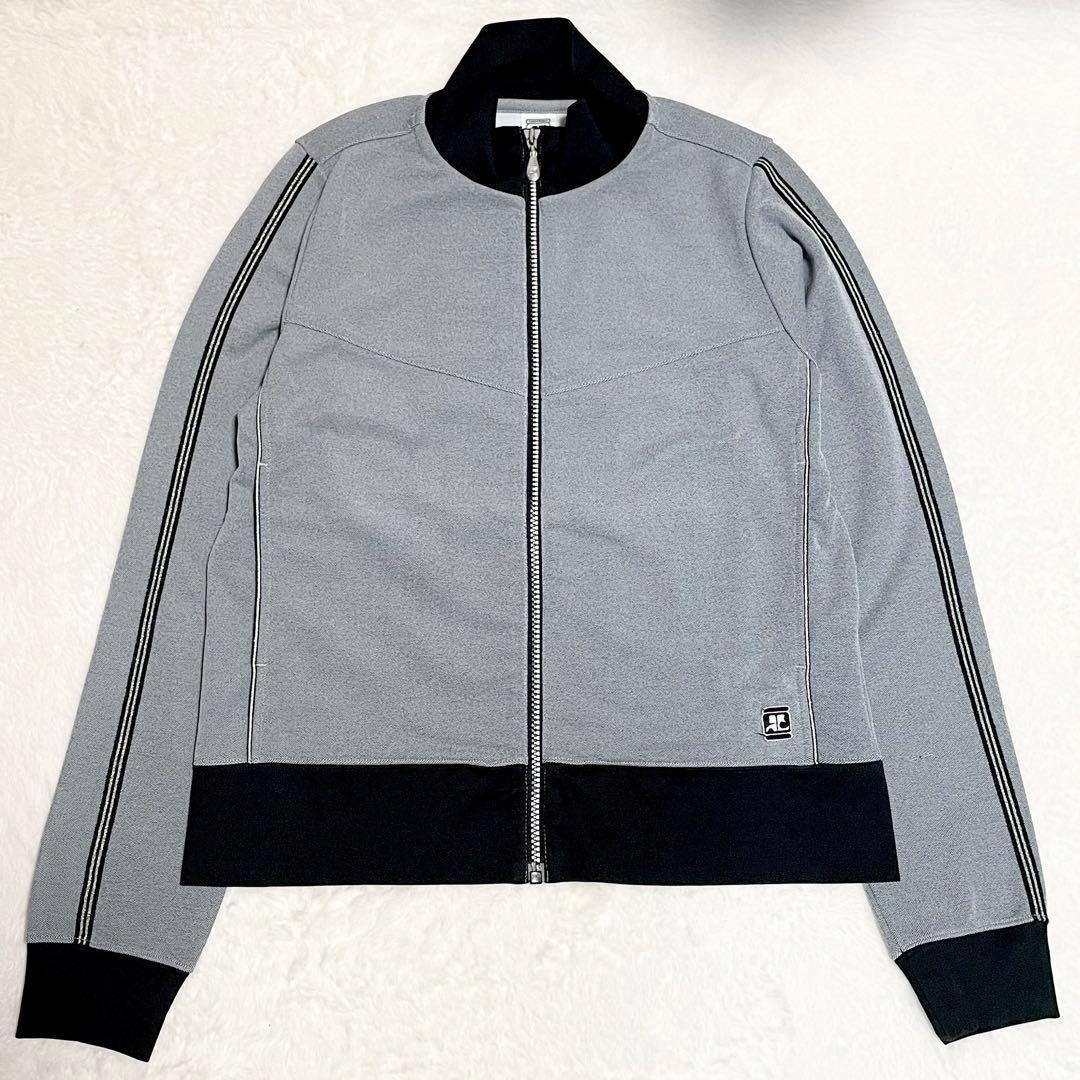 M【Courrèges】sport futur トラックジャケット Y2K ラメ