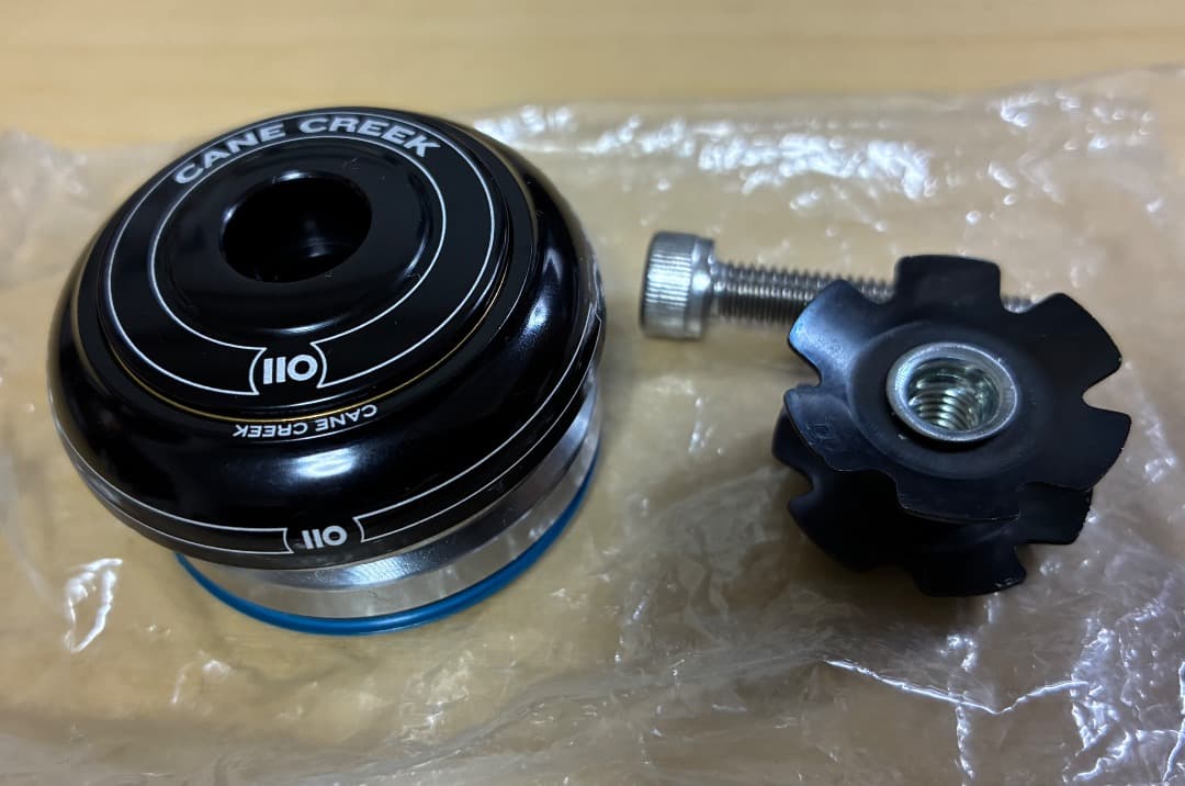 cane creek ヘッドパーツ110 is41 short set未使用！