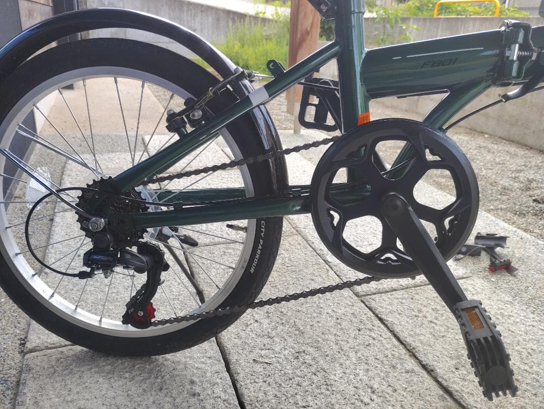 2024年5月購入　Ripwheat 折りたたみ自転車 軽量13.1kg