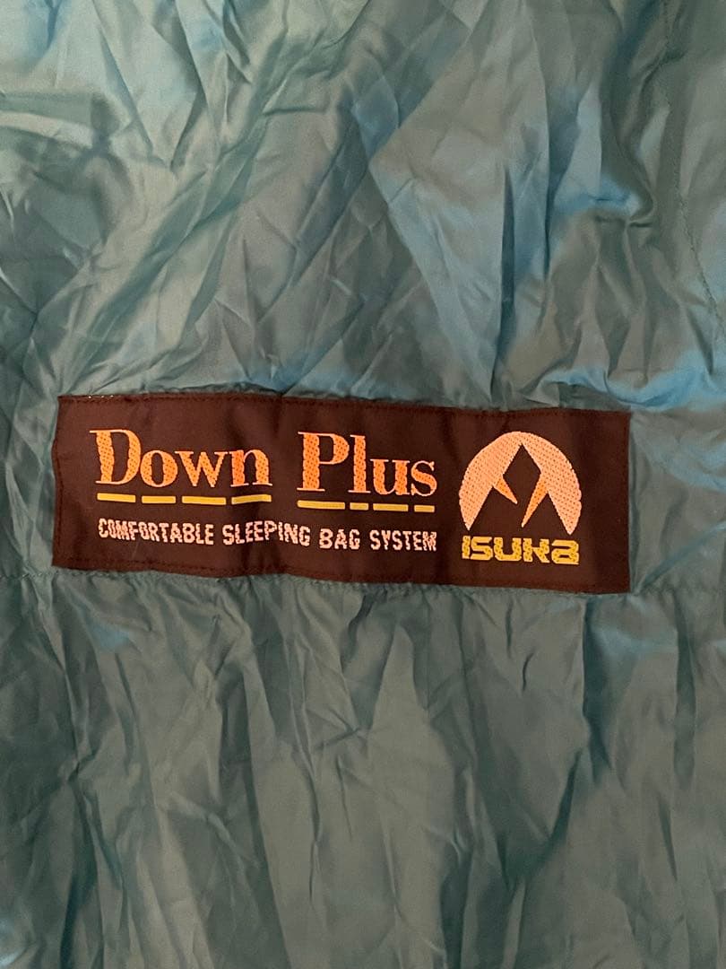 ISUKA 寝袋Down Plus Pokhara　収納具はグラナイトギア