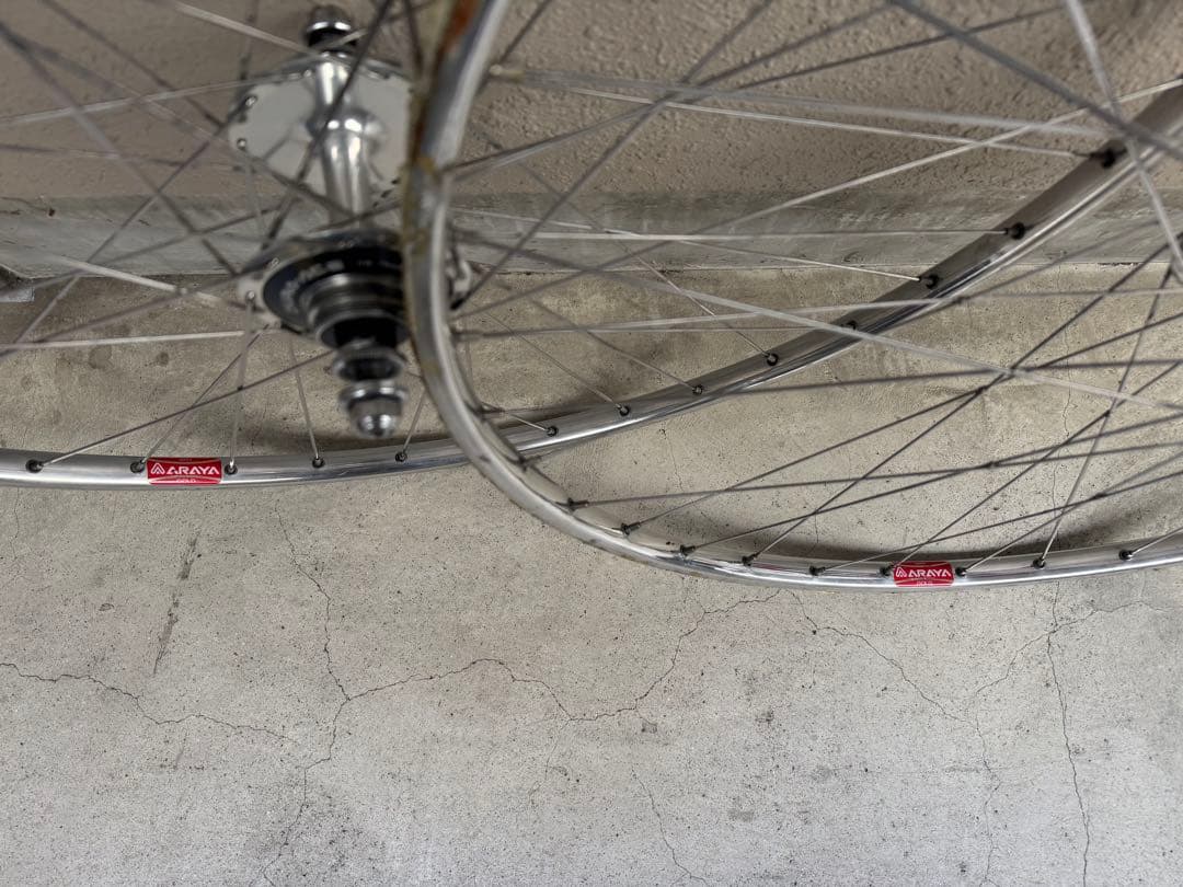 DURA-ACE 完組ホイール 2本セット　競輪用