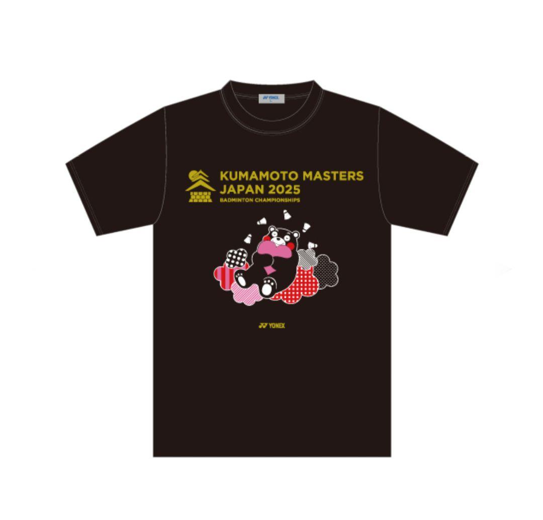YONEXヨネックス2025熊本マスターズくまモンTシャツ