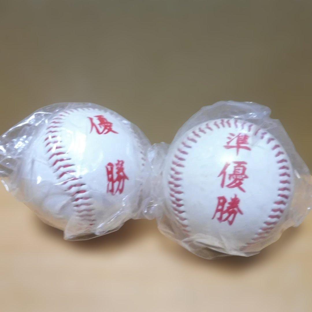 第63回選抜高校野球大会 優勝、準優勝記念ボール