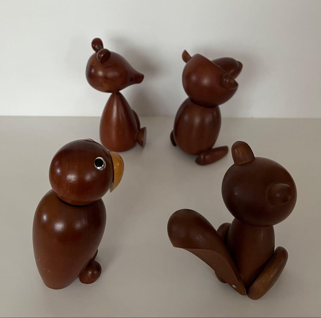 千趣会 ロイヤルペット PET ウッドアニマル 18体セット 木製動物