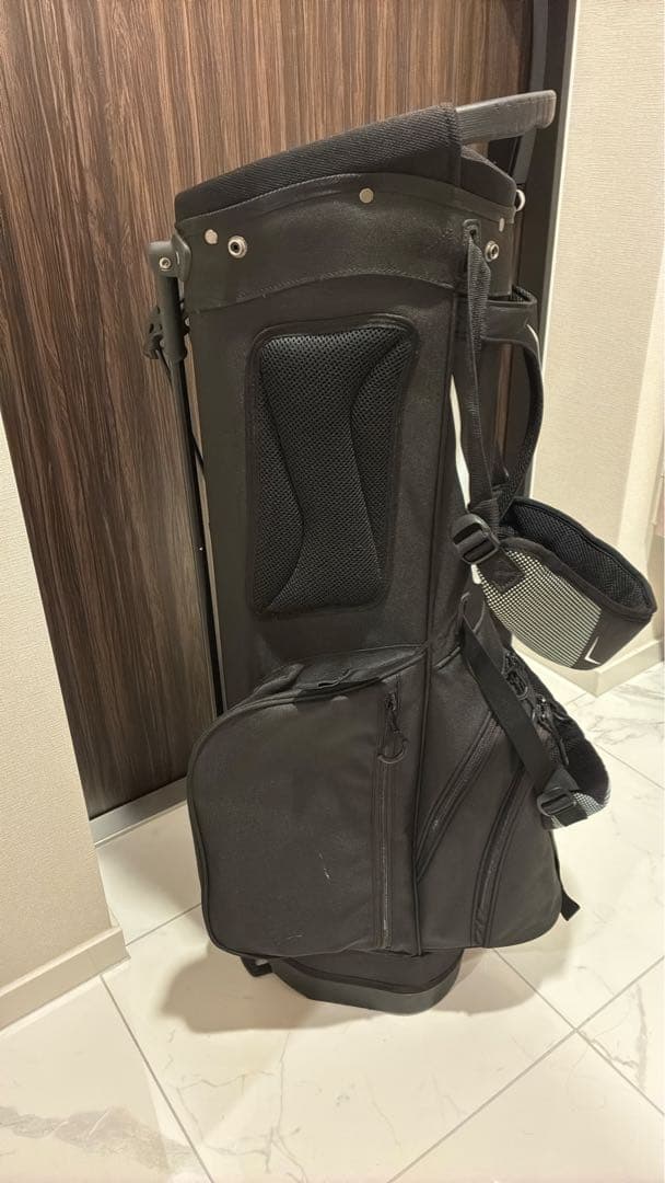 INESIS イネジス ゴルフ スタンドバッグ 超軽量 キャディーバッグ 黒