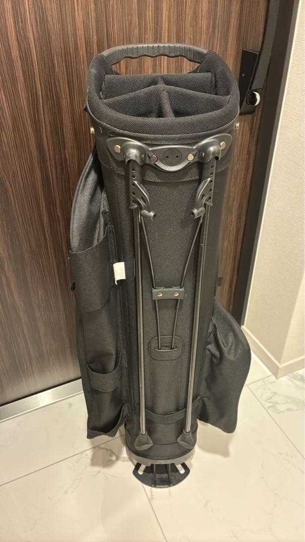 INESIS イネジス ゴルフ スタンドバッグ 超軽量 キャディーバッグ 黒