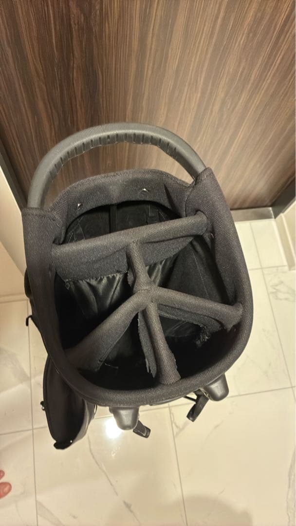 INESIS イネジス ゴルフ スタンドバッグ 超軽量 キャディーバッグ 黒