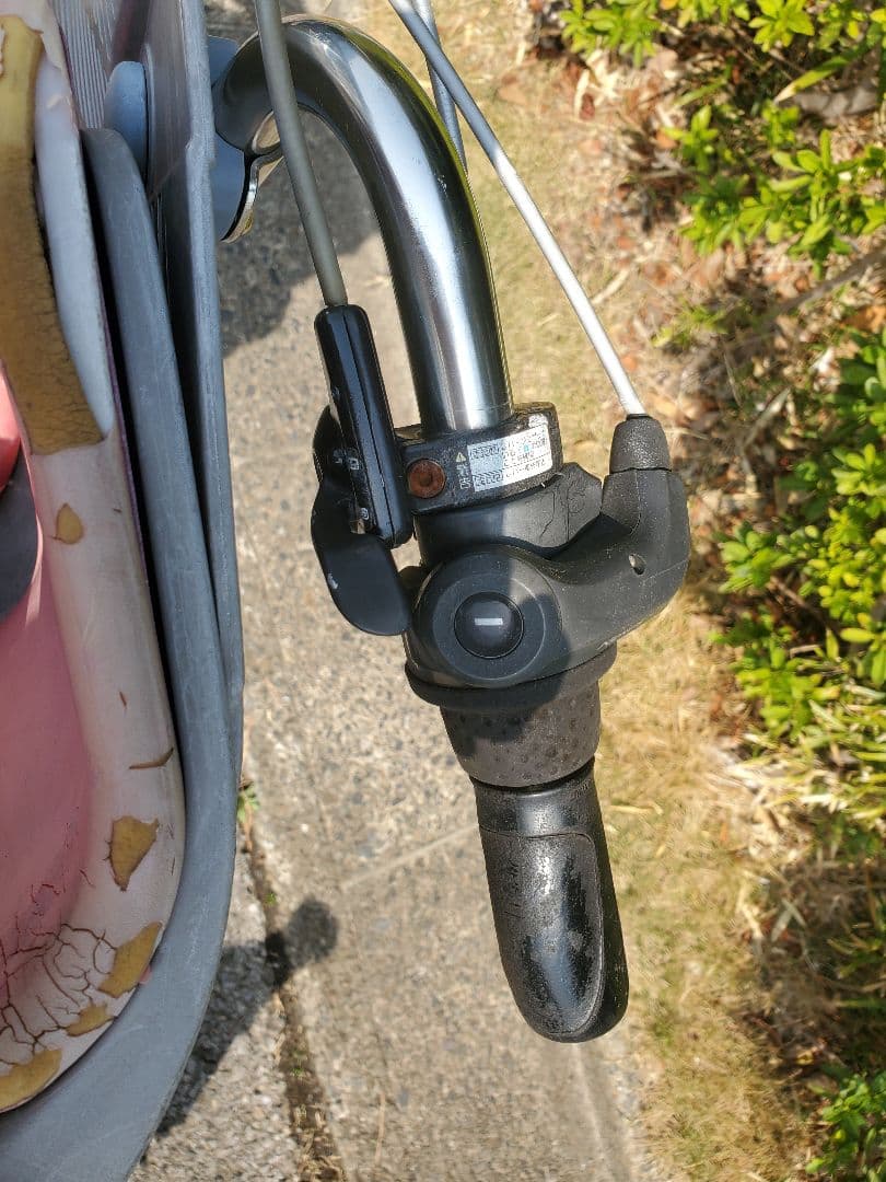 ブリジストン　YAMAHA　電動アシスト自転車 チャイルドシート付き　ジャンク