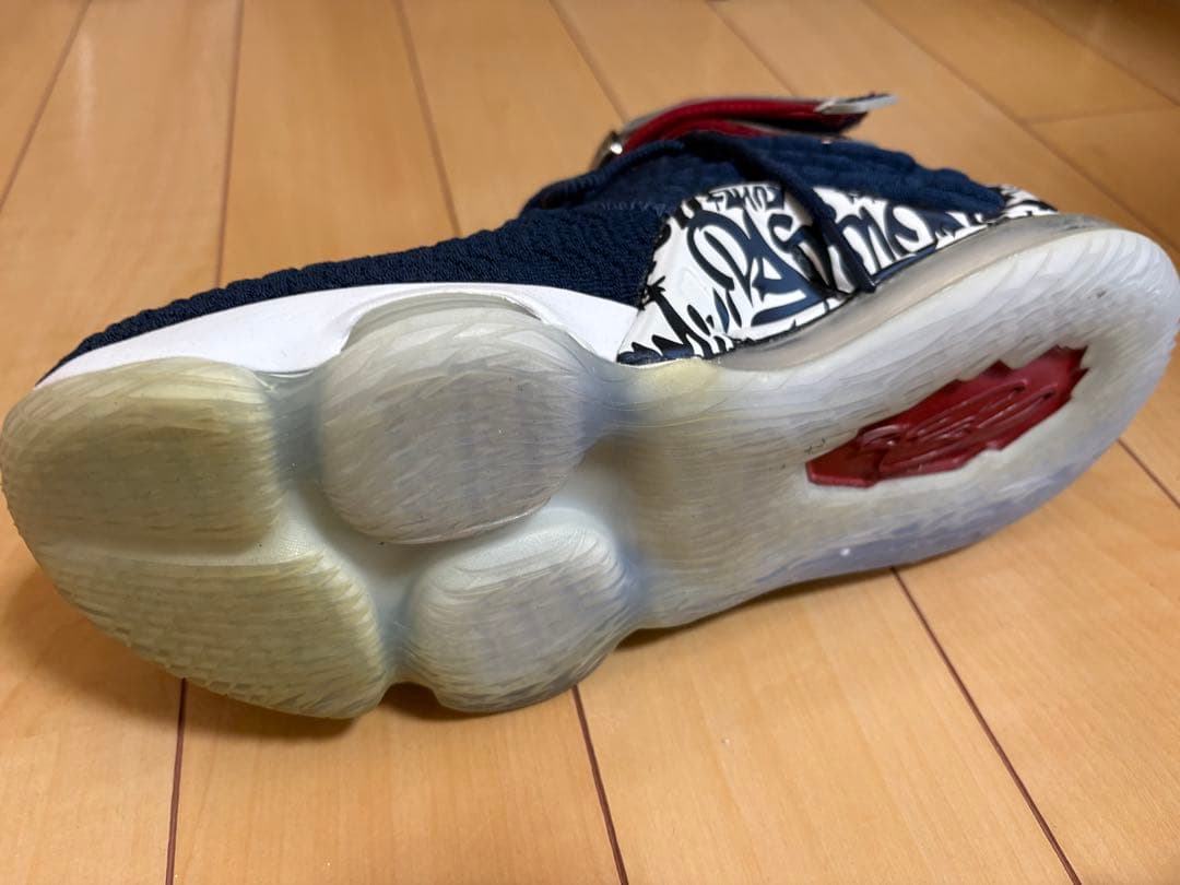 バッシュ Nike LeBron 17 Graffiti Cold Blue