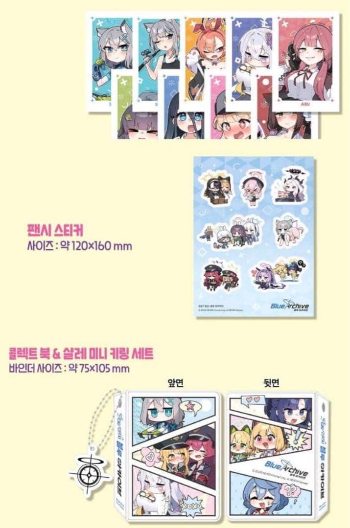 ブルーアーカイブ 韓国版4コマ漫画 青春？日常！韓国限定DONMINI 特装版