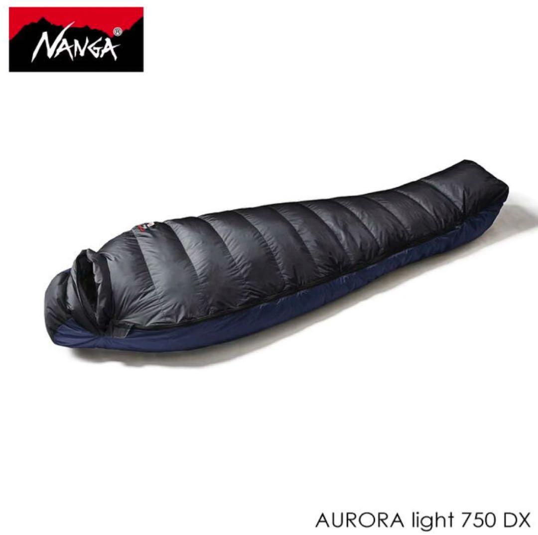 【新品】NANGA ナンガ オーロラライト750DX レギュラー 寝袋 シェラフ