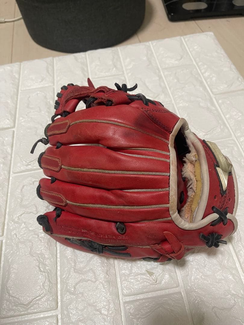 【値下げ】ミズノ　グローバルエリート　軟式グローブ　内野用