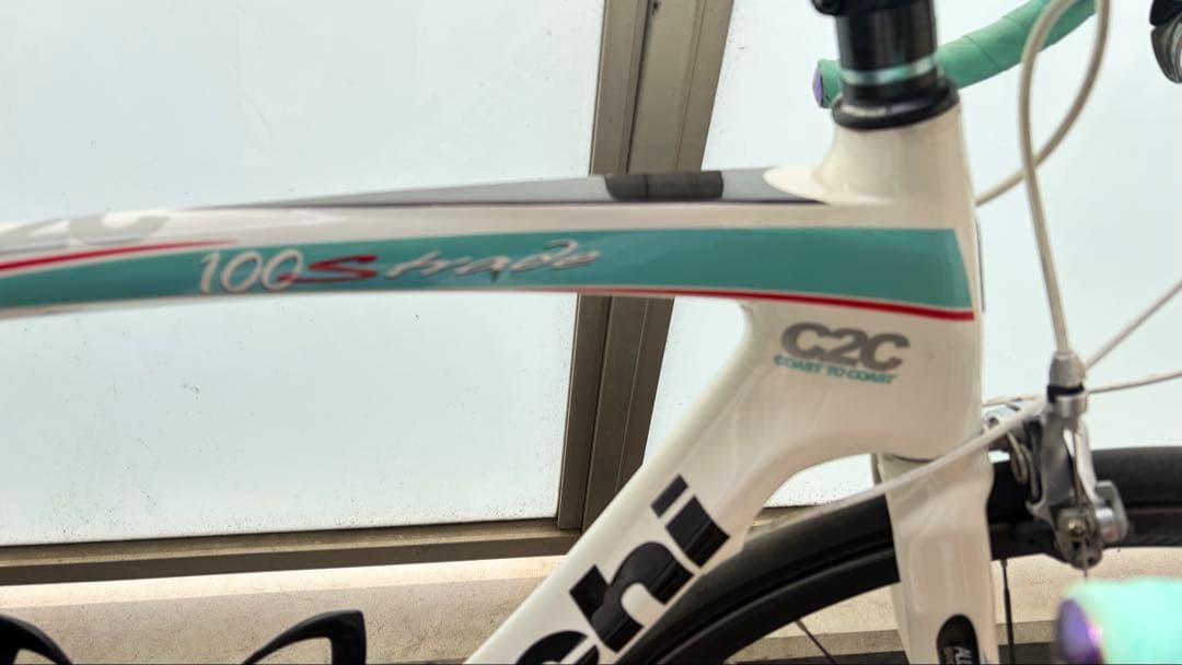美品　ビアンキ Bianchi 100strade フルカーボン