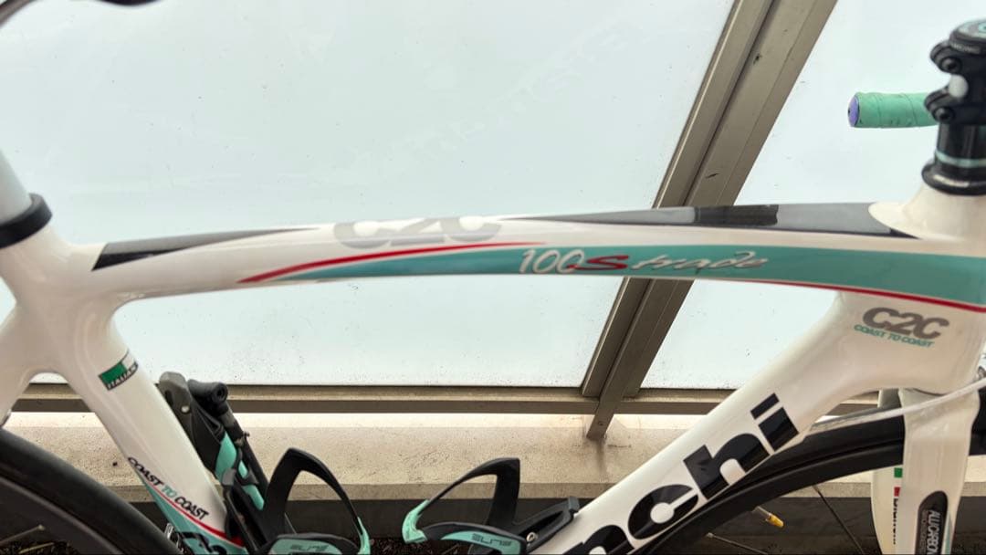 美品　ビアンキ Bianchi 100strade フルカーボン