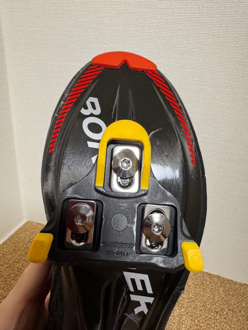 【未使用】Bontrager SPD-SLシューズ　Boaダイヤル クロージャー