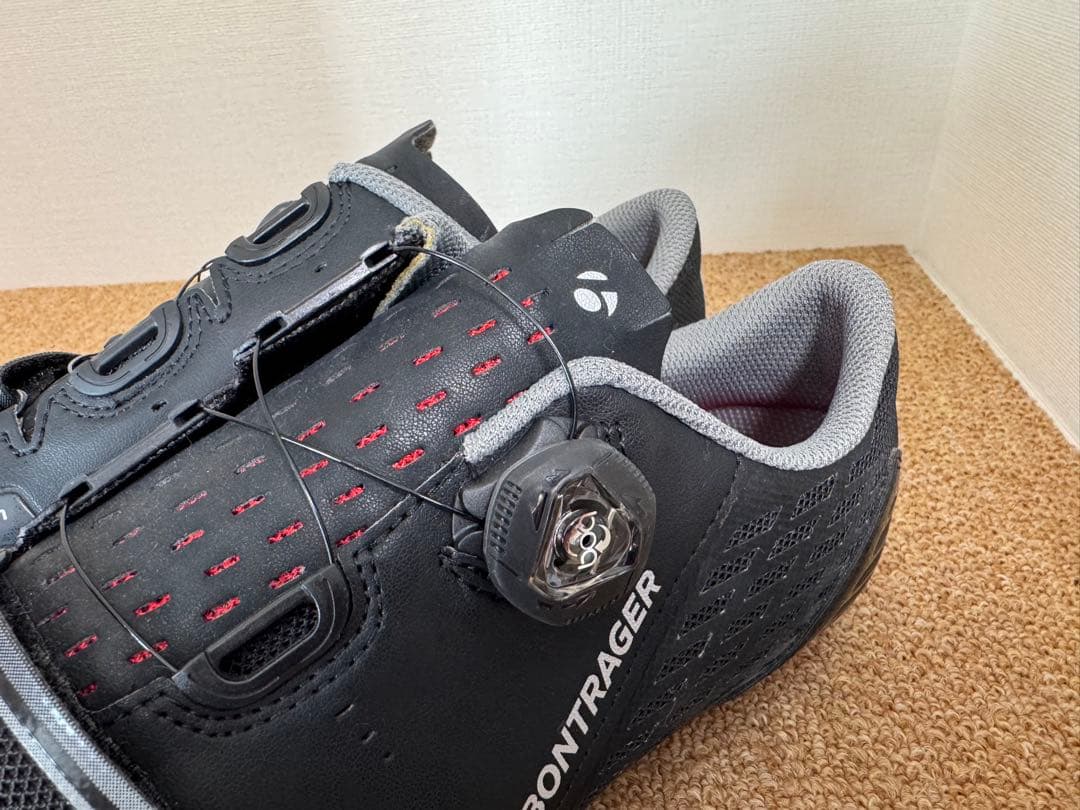 【美品】Bontrager ロードバイクシューズ　Boaダイヤル クロージャー