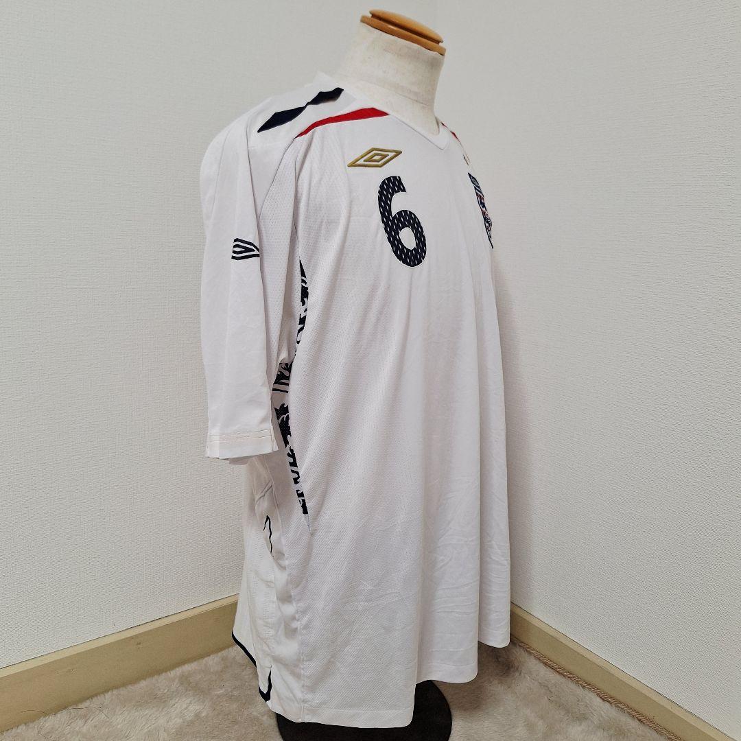 UMBRO/アンブロ イングランド代表 07-09 ユニフォーム【3XL】#6