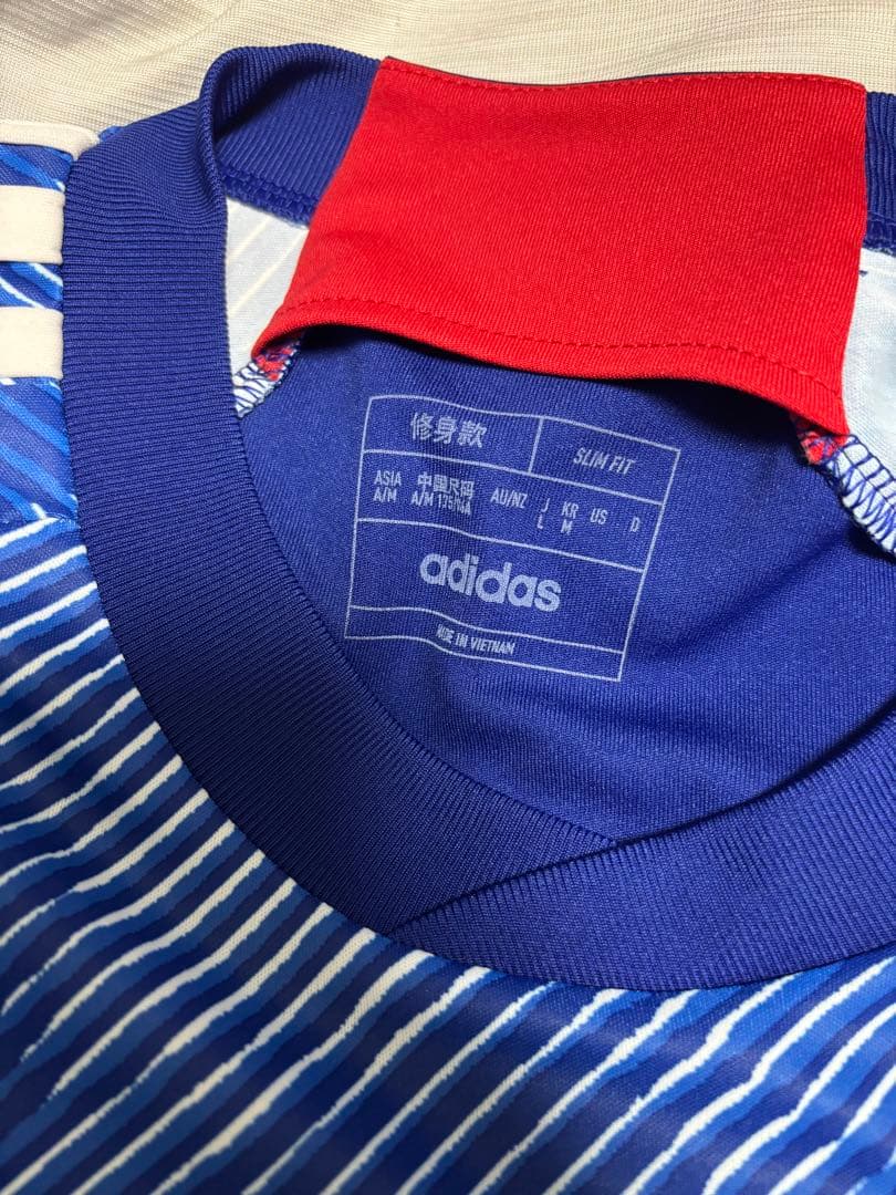 美品★2022日本代表 Adidas公式レプリカユニフォーム #15 鎌田大地