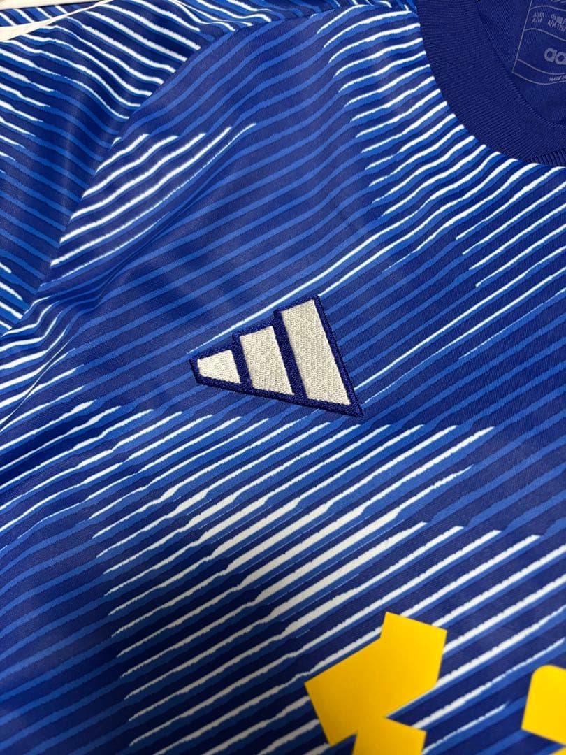 美品★2022日本代表 Adidas公式レプリカユニフォーム #15 鎌田大地