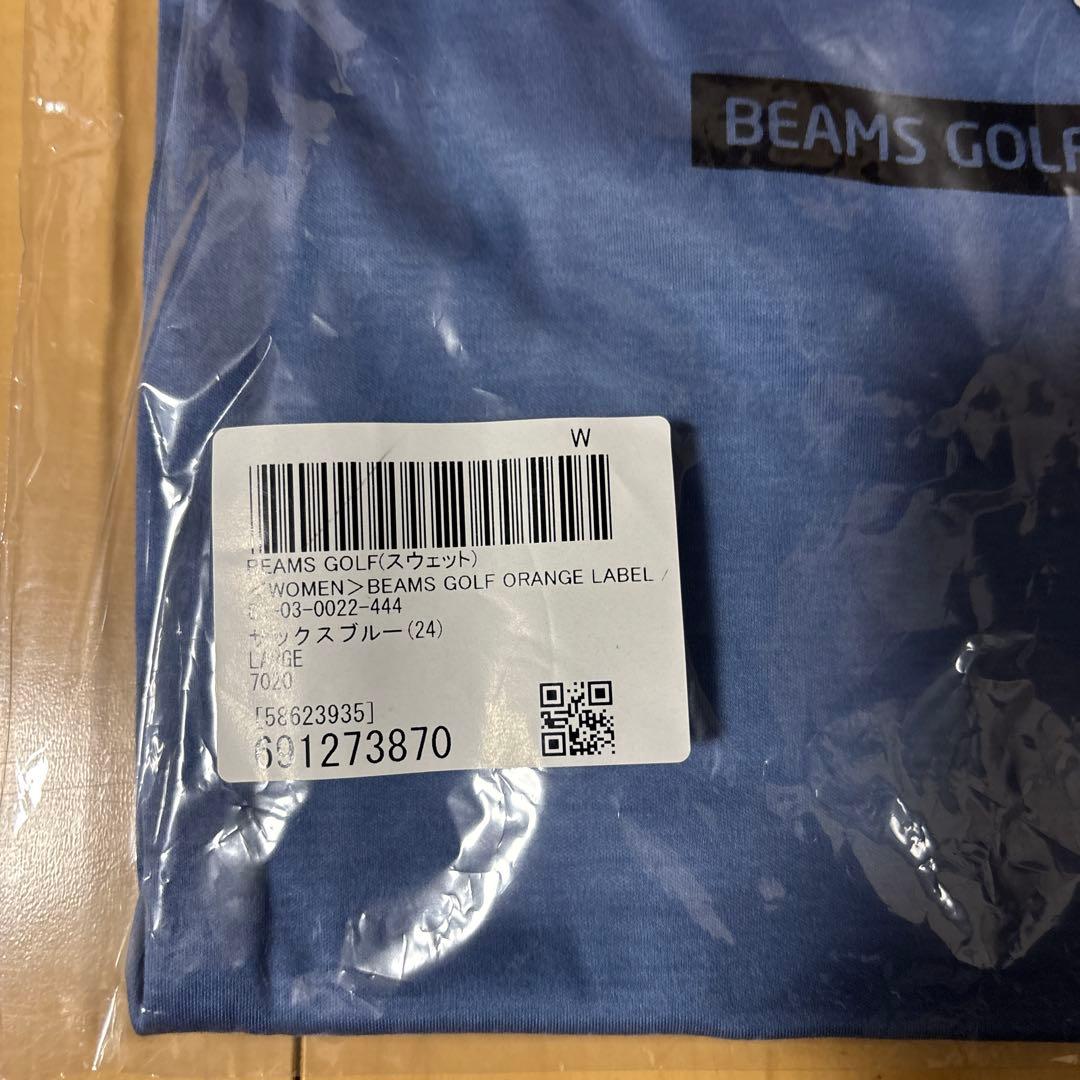 ビームスゴルフ　モックネック半袖Tシャツ
