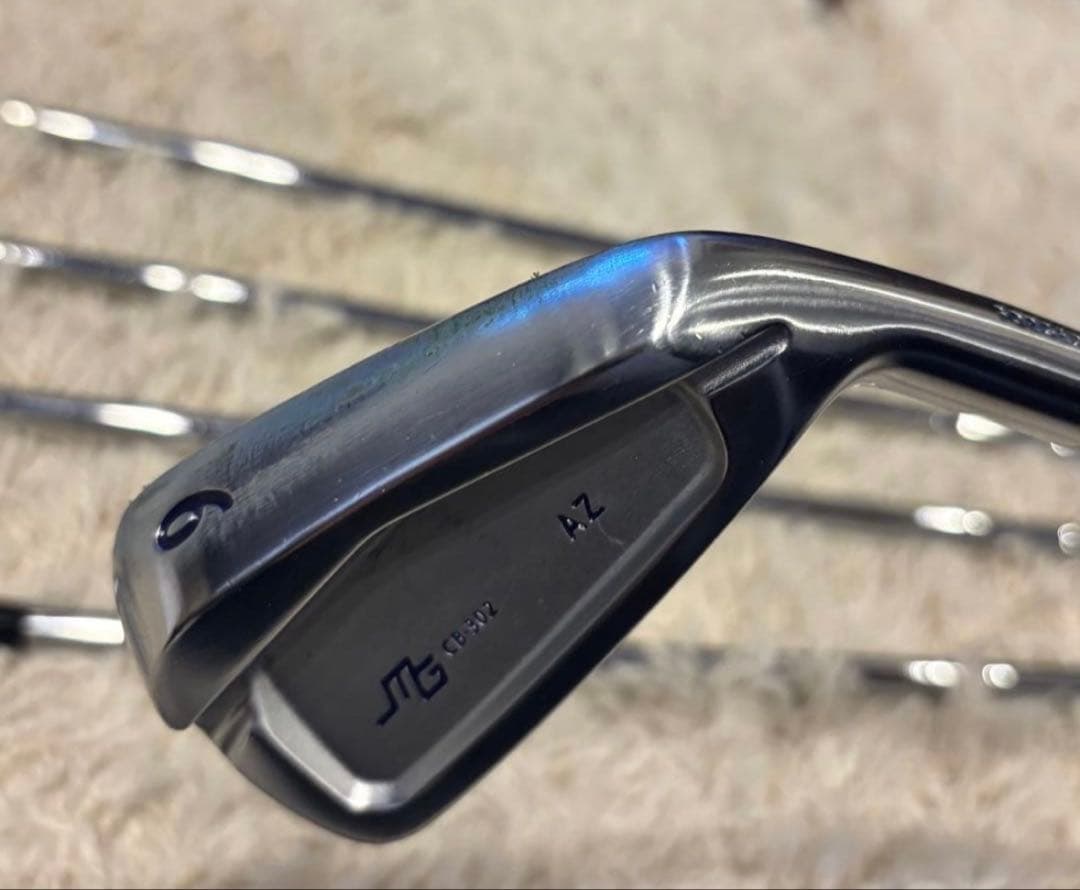 miura アイアンセット スチールシャフト Sフレックス 6本