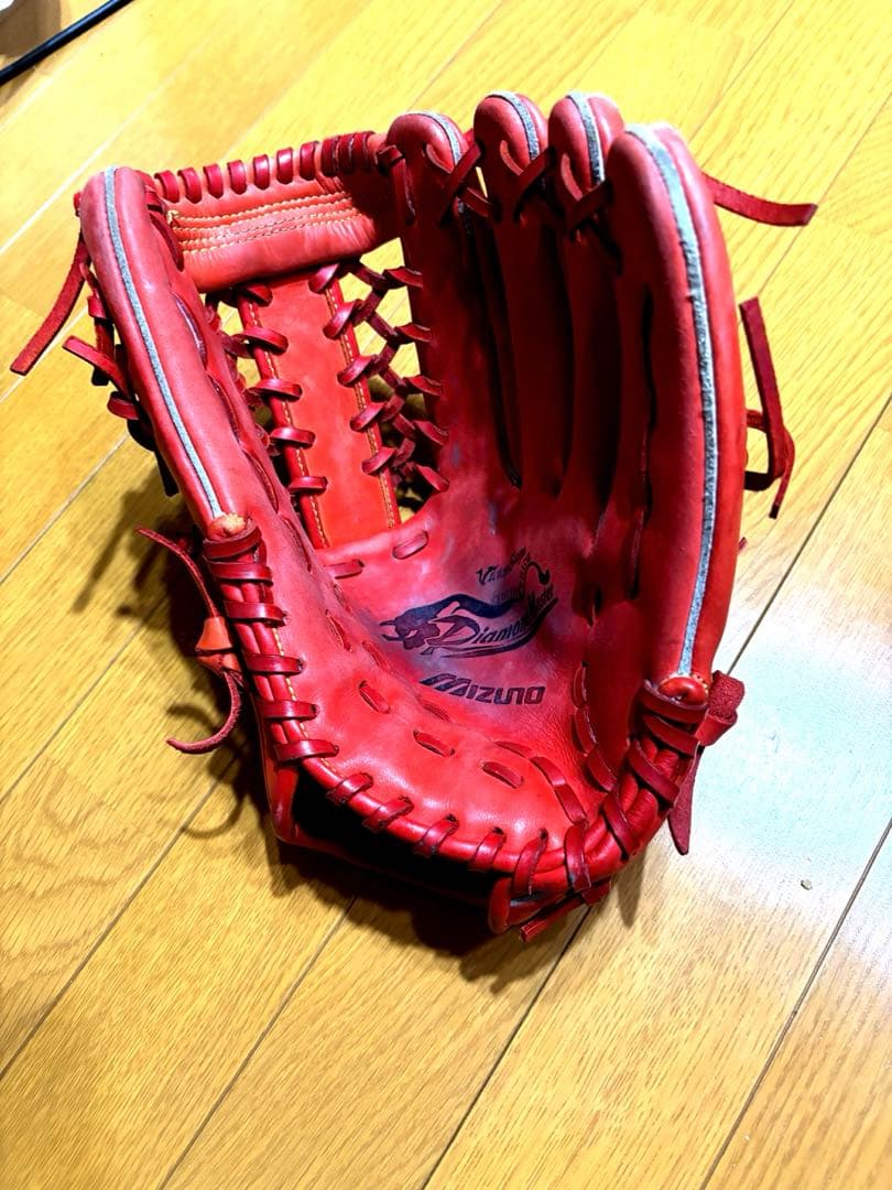だ*様 良品！　ミズノ　軟式外野用　グローブ