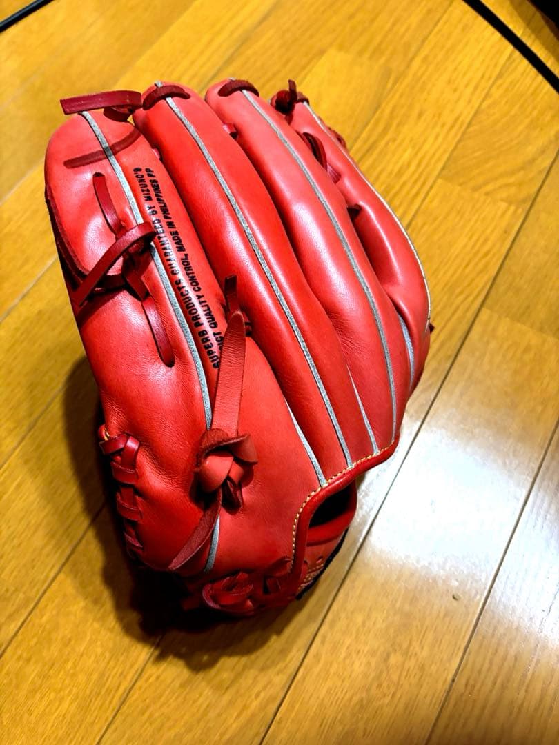 だ*様 良品！　ミズノ　軟式外野用　グローブ