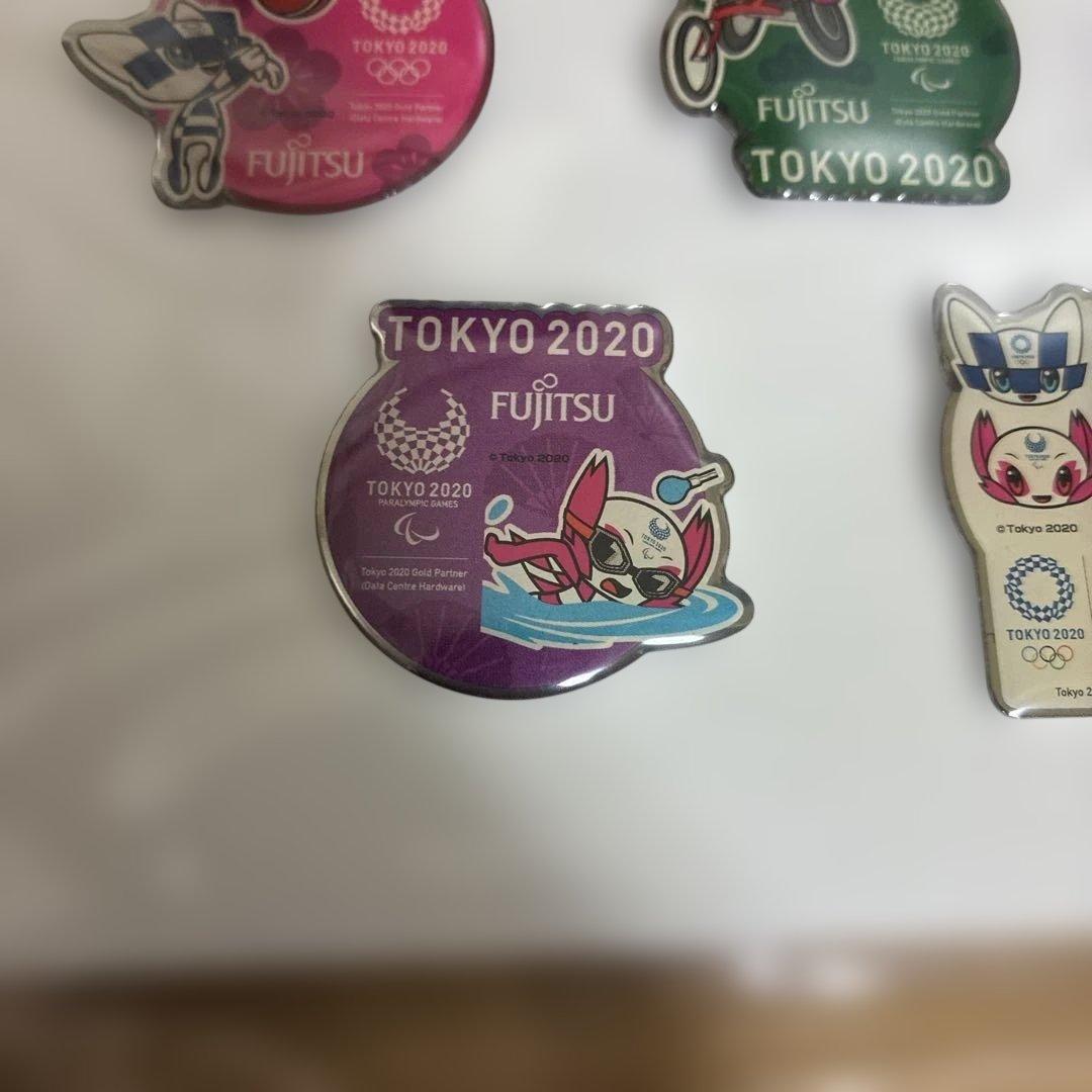 富士通　ピンバッジ　オリンピック　東京2020