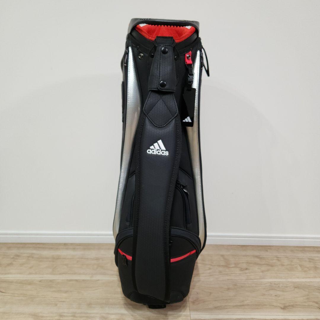 【美品】 adidas アディダス キャディバック 9.5型　6分割　ブラック