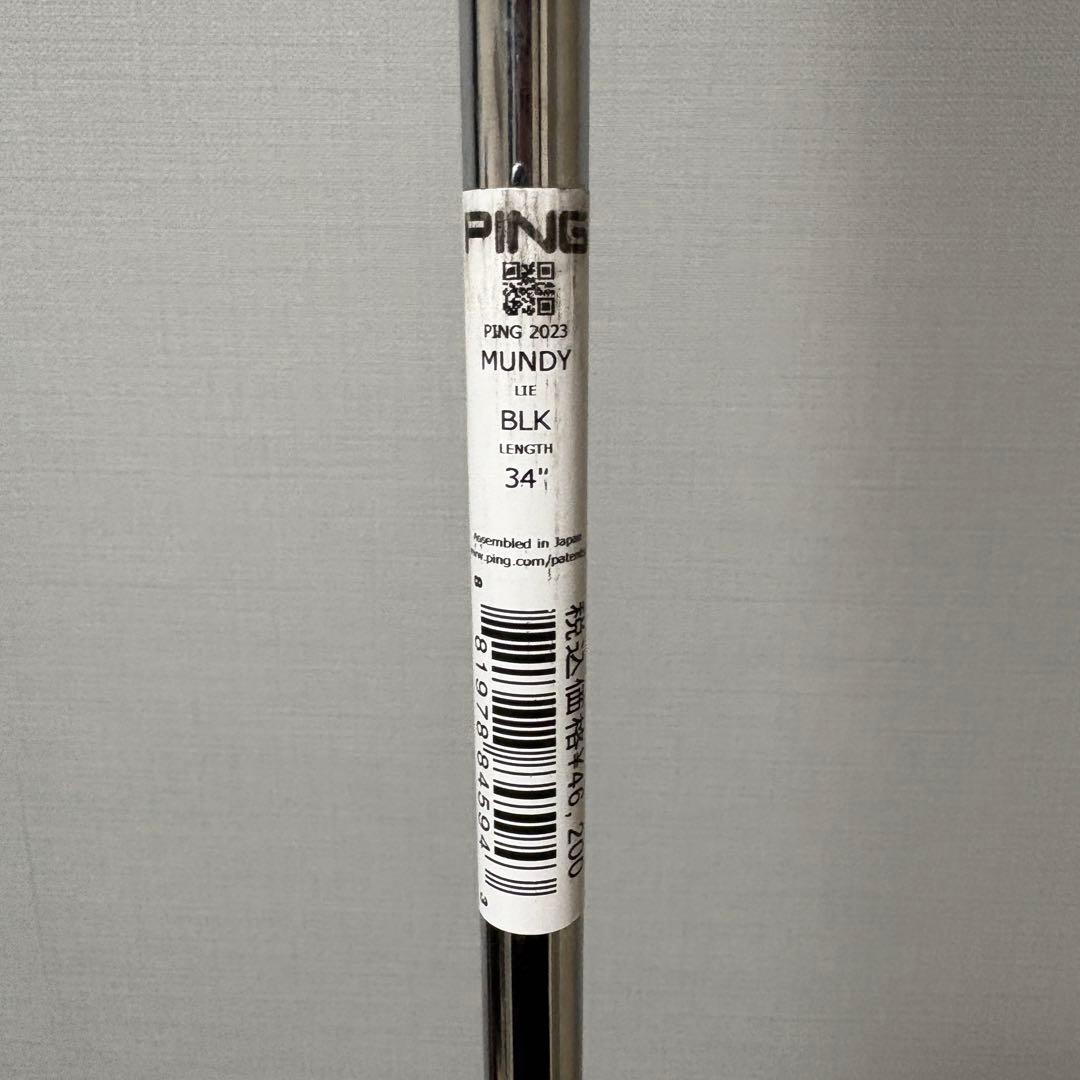 新品未使用 PING MUNDY 34インチ