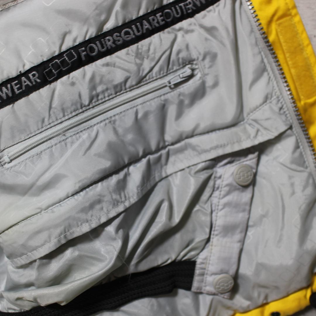【美品 極暖 中綿入り】高撥水【L】FOURSQUARE スノージャケット