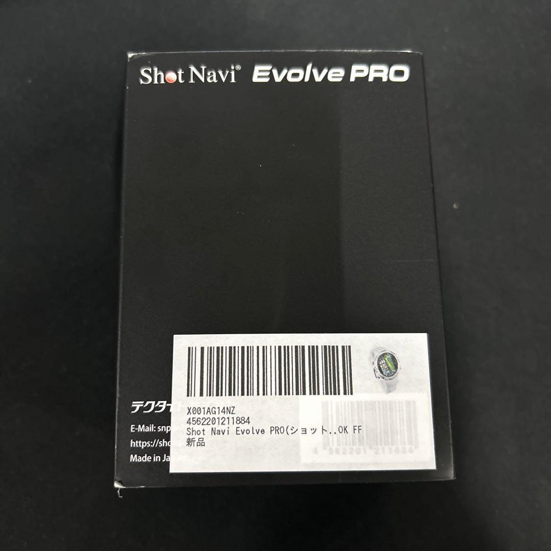 Shot Navi Evolve PRO(ショットナビ) ホワイト