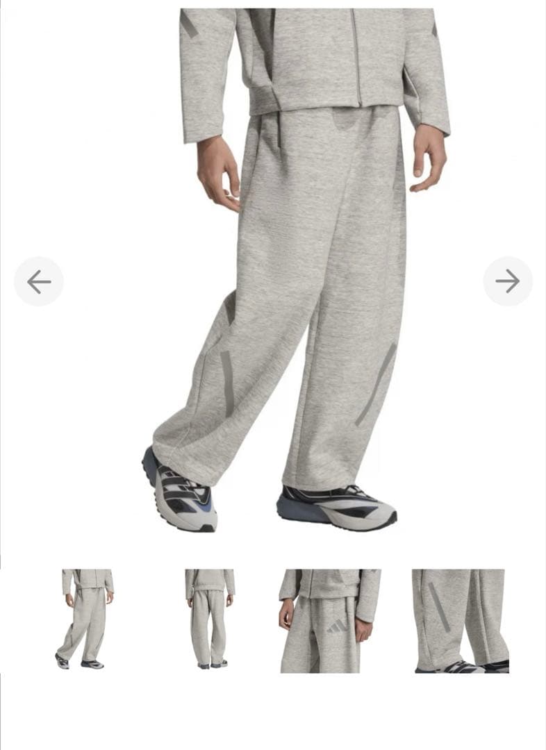 adidas　Z.N.E.プレミアムパンツ　スウェットパンツ　Lサイズ