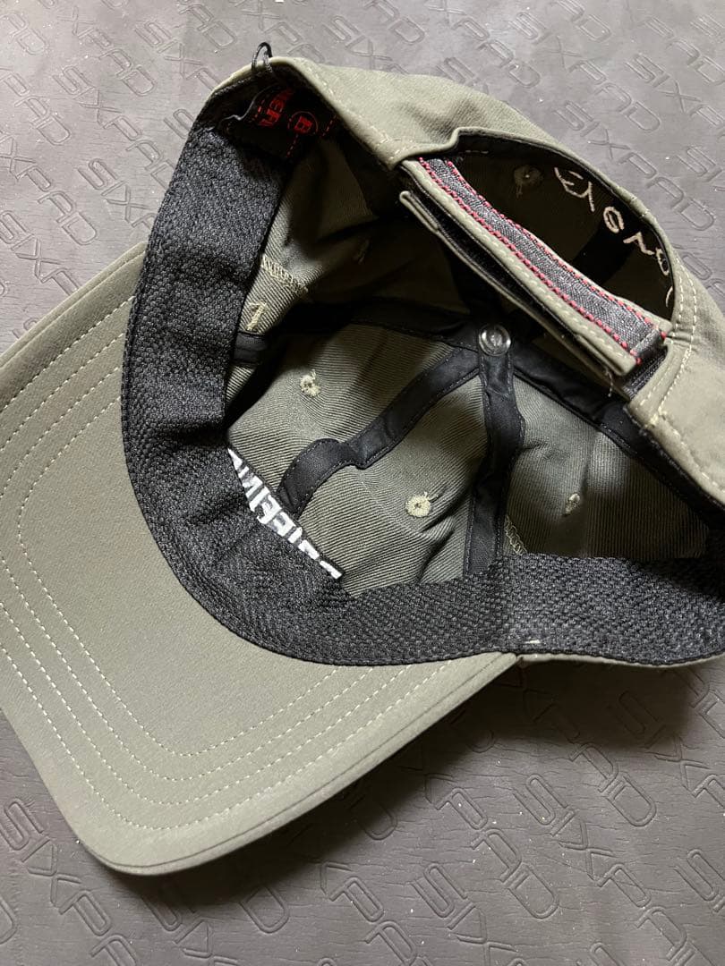 Briefing golf× eyevol GLASSHOLD CAP オリーブ