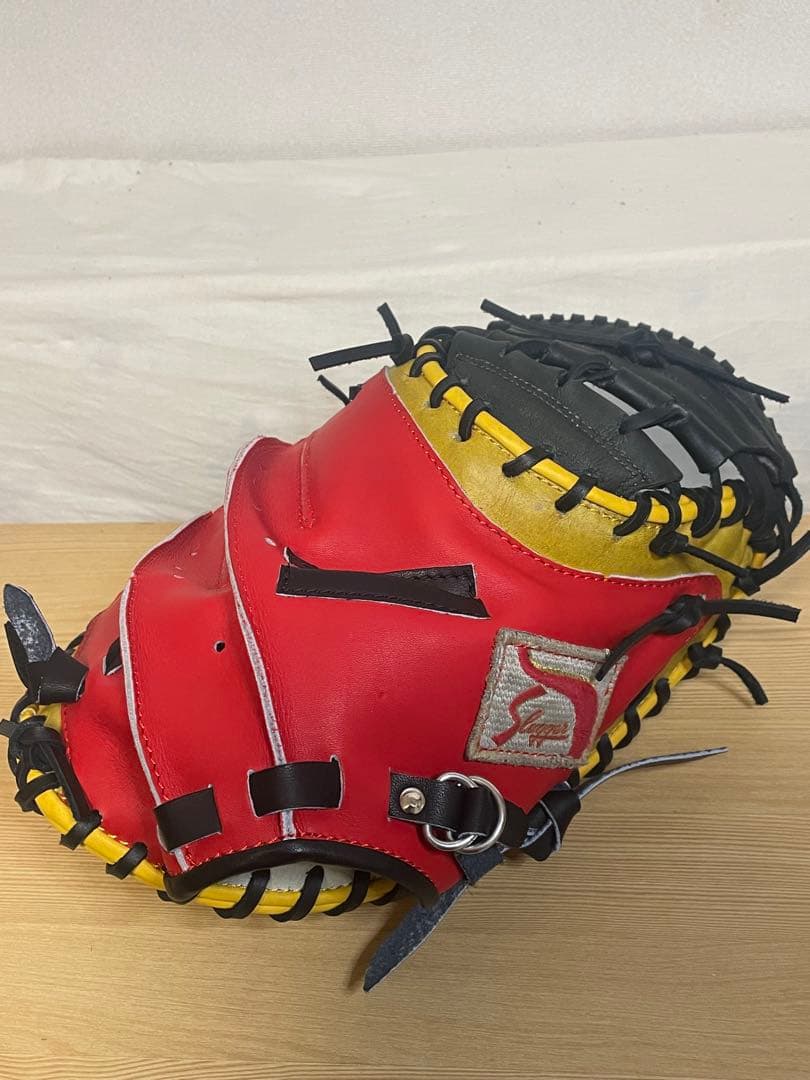久保田スラッガー軟式キャッチャーミットオーダー　リペア品