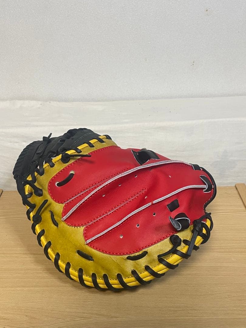 久保田スラッガー軟式キャッチャーミットオーダー　リペア品