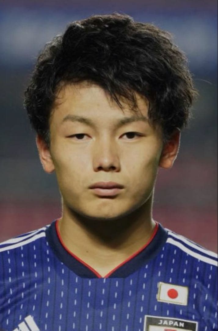 日本代表 上田綺世 #15 代表デビュー戦 ユニフォーム フェイエノールト