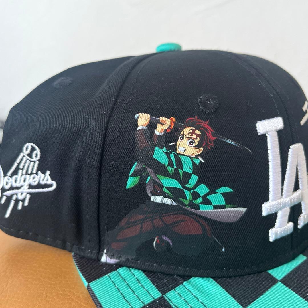 鬼滅の刃×Dodgers LAキャップ