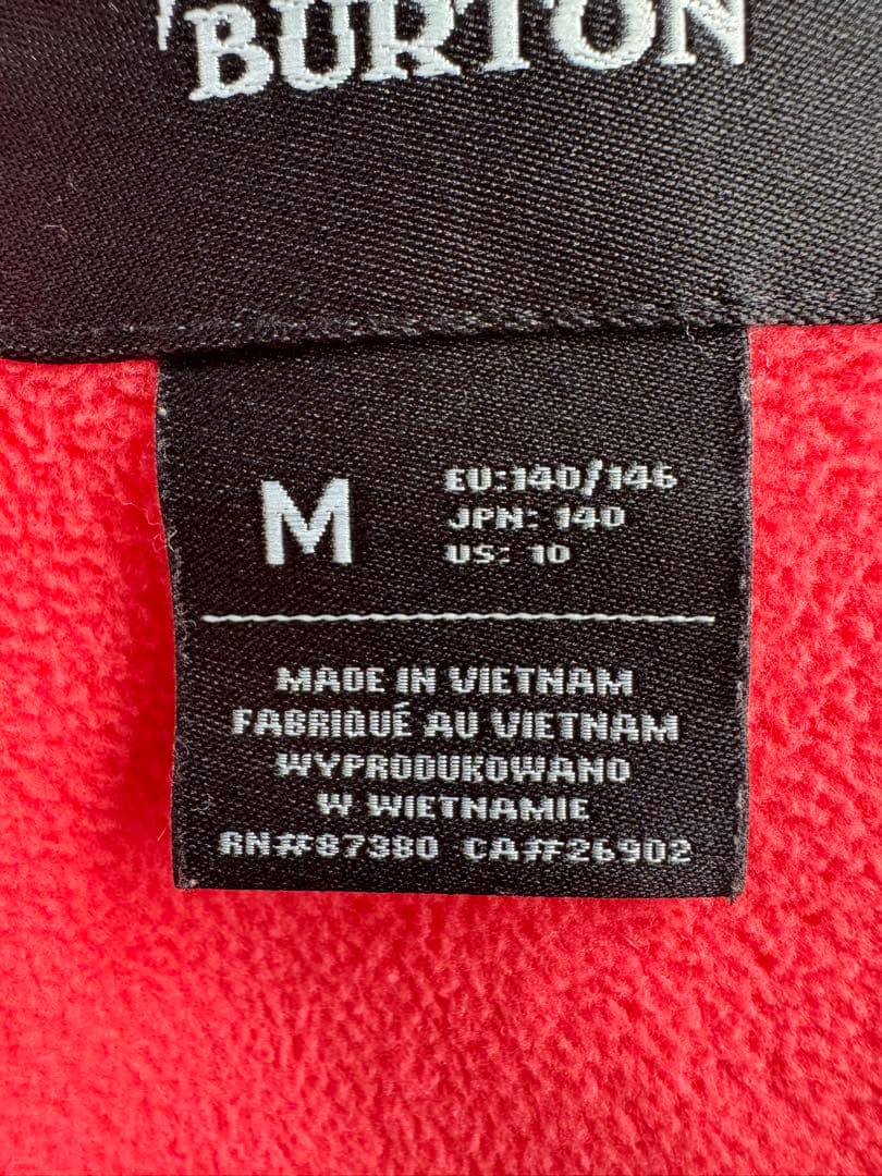 BURTON ウェア　上下セット　Mサイズ　140(ジュニア、女性)