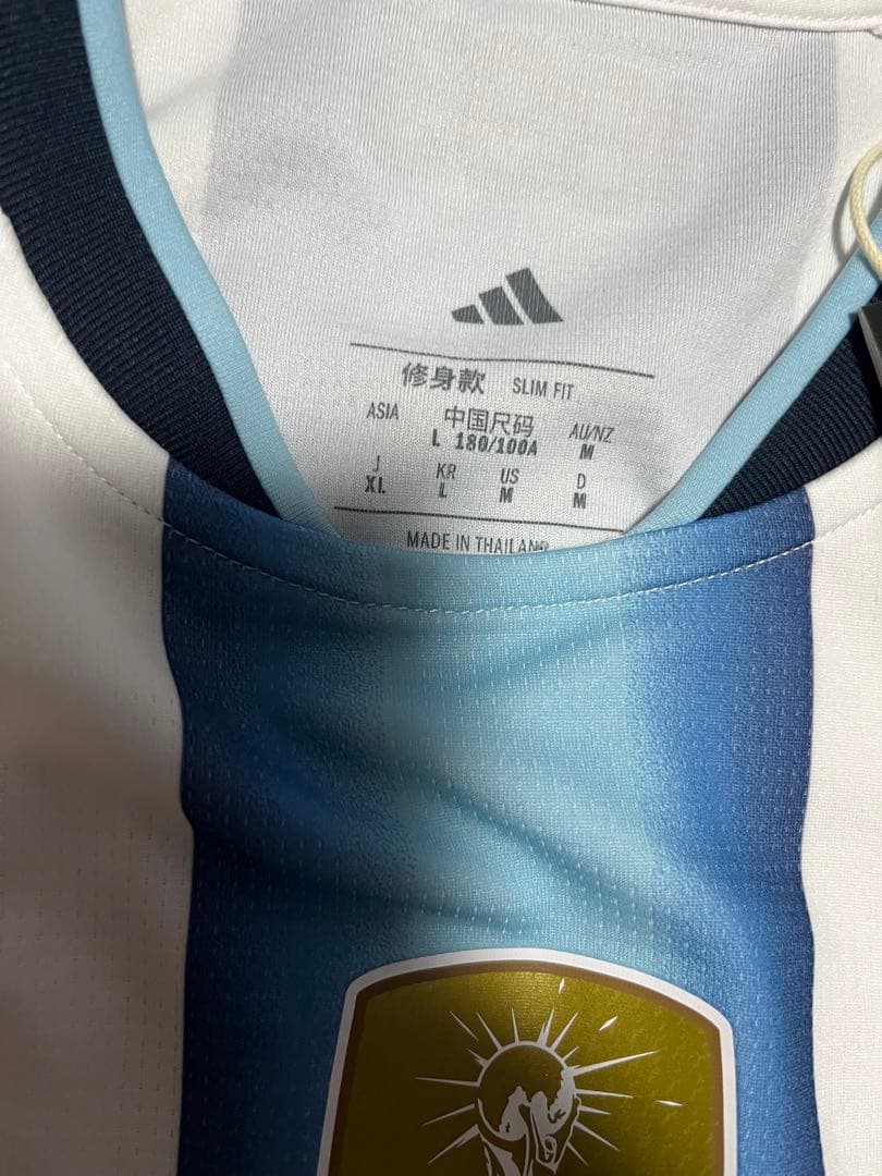 adidas アルゼンチン代表 シャツ XL 2026年 春夏