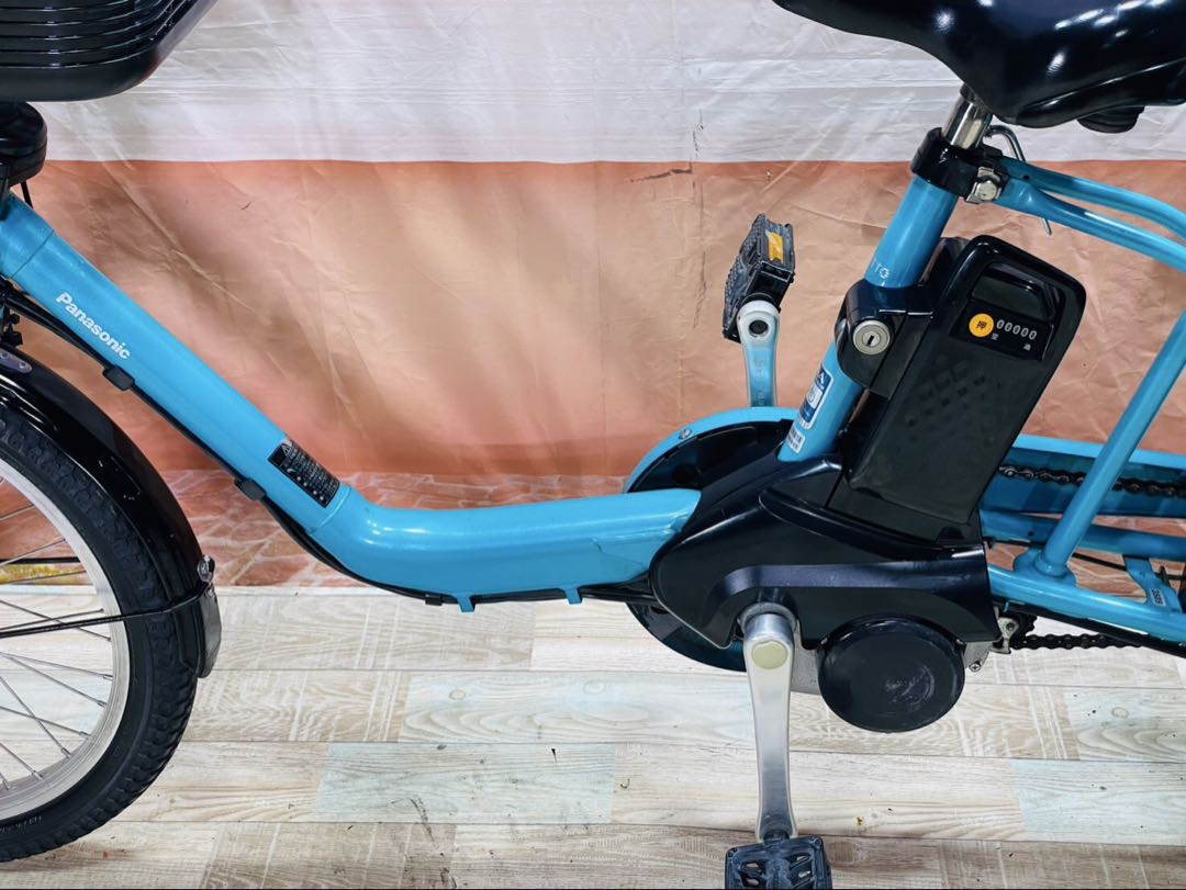 人気モデル！ギュット⭐️12AHパナソニック子供乗せ電動アシスト自転車Y3589