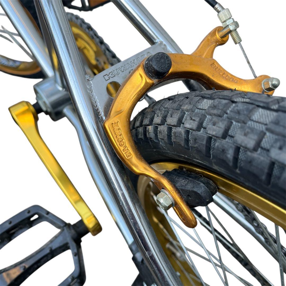 KUWAHARA BMX KZ-01 シルバー ゴールド クワハラ