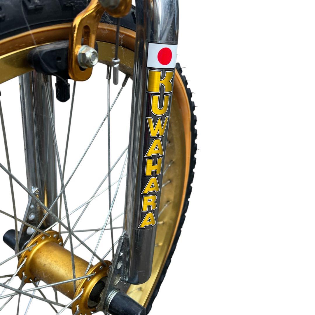 KUWAHARA BMX KZ-01 シルバー ゴールド クワハラ