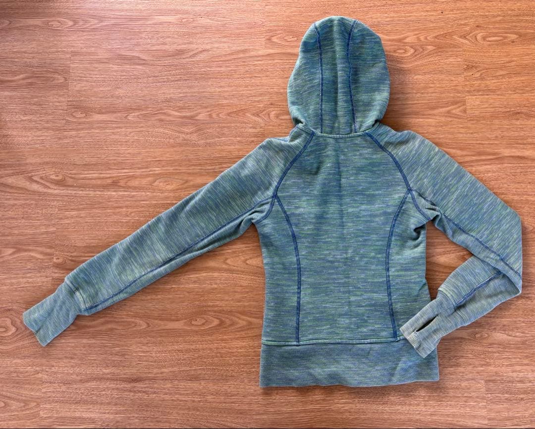 ルルレモン　パーカー　lululemon スキューバ　フルジップフーディー　xs