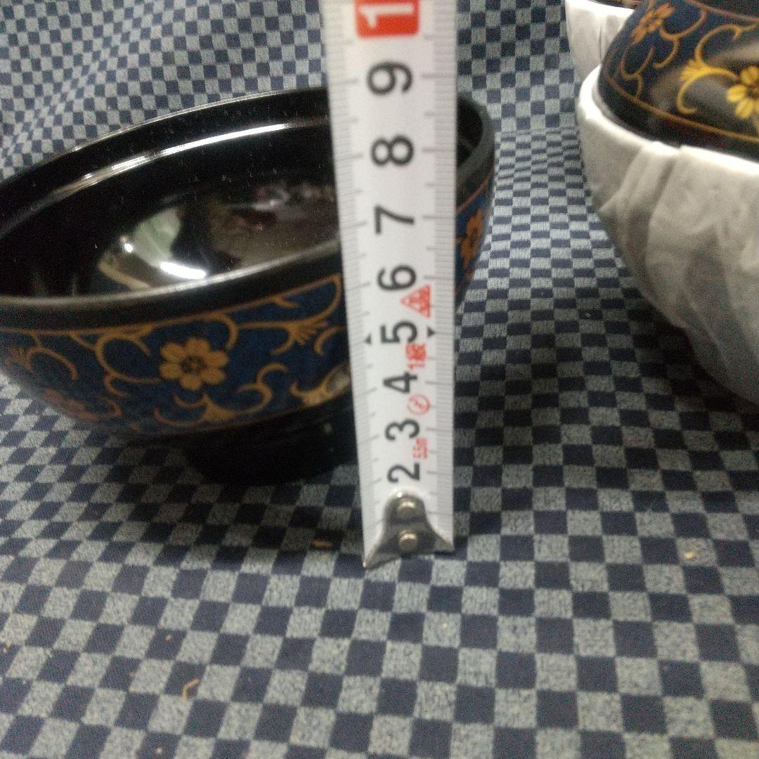 蓋付きお椀 唐草 吸物椀 5客[希少品]
