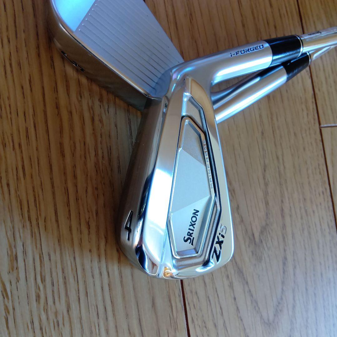 Srixon ZXi5(4.5)とZXi7(6〜P)のコンポアイアンセット 7本