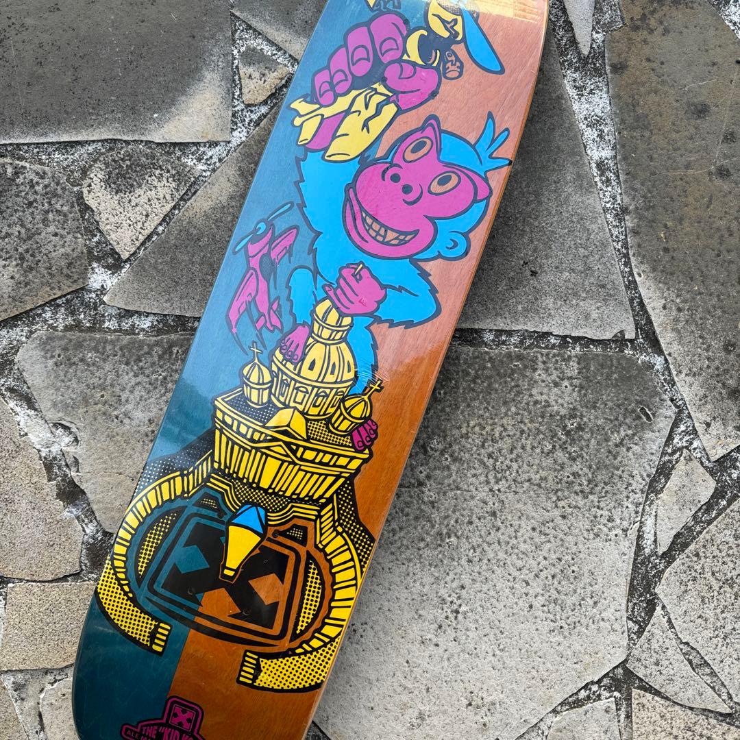 スケートボード H-street  skate deck KIDSKONG FLAT NOSE