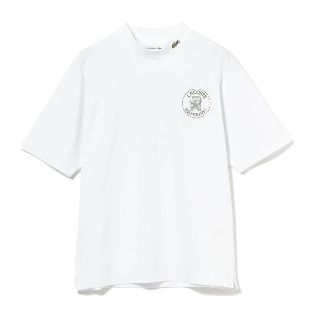 LACOSTE × Golfickers / モックネック -WHITE・XL-