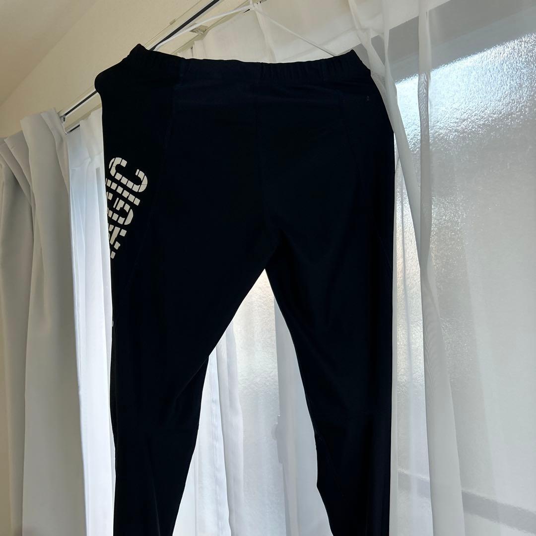黒のロングパンツ サイズ92 ロゴ入り