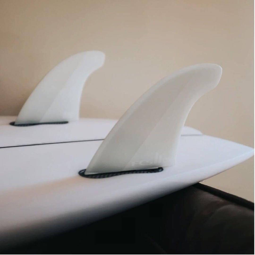 サーフィン・ボディボード FCS 2 MICK FANNING TWIN + 1 FIN SET